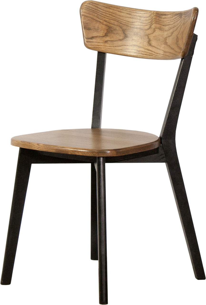 Стілець " Женова" Чорний/Рустік (матеріал ясень), фото 1