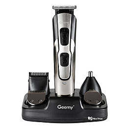Машинка для стрижки Geemy GM592 10 в 1 Black (4340)