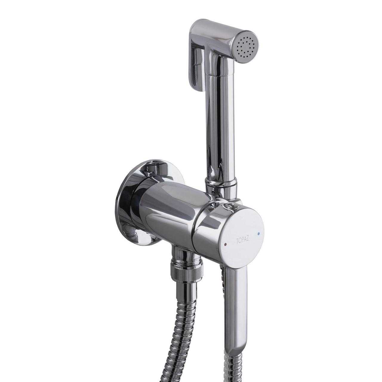 Змішувач для гігієнічного душу TOPAZ CORSICA TC 16106-H48 прихованого монтажу хром латунь 000022533, фото 1