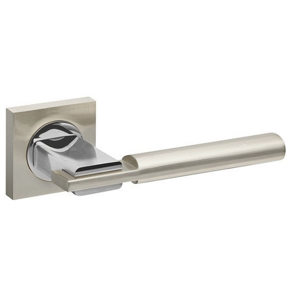 Дверні ручки  FUARO JAZZ KM SN/CP-3, фото 1