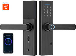 Електронний замок NaviCat X8 з підтримкою програми TUYA Black