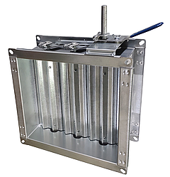 Клапан прямокутний повітряний REG-L-200x200-N-HD-Y2