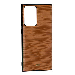 Чохол Kajsa Wave для Samsung Note 20 Ultra Brown