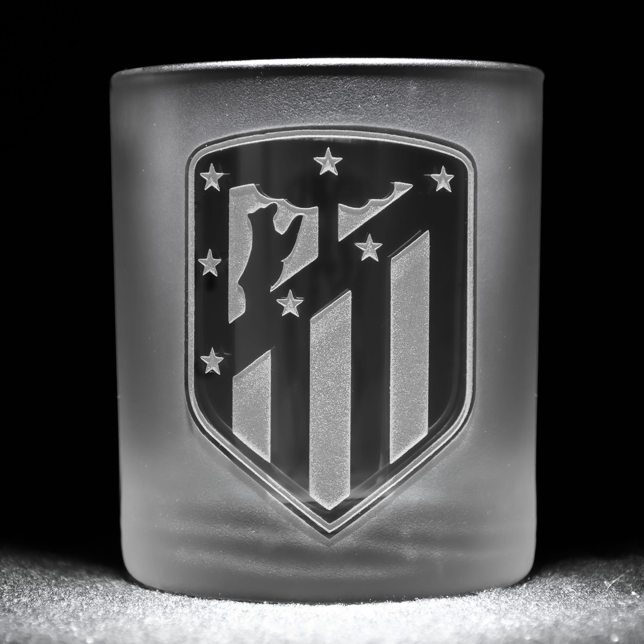 Склянка для віскі з гравіюванням логотипу ФК Атлетико Мадрид Club Atlético de Madrid
