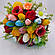 Букет тюльпанів в декоративному відерці, фото 2