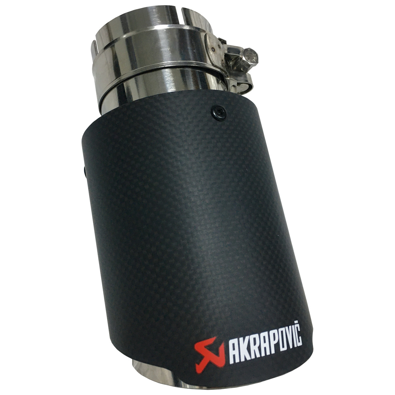 Насадки глушителя выхлопной системы AKRAPOVIC 60-63/75MM - фото 1 - id-p1574333295