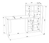 Комп'ютерний стіл ЛЕГА — 11 з пеналом (LEGA), фото 4