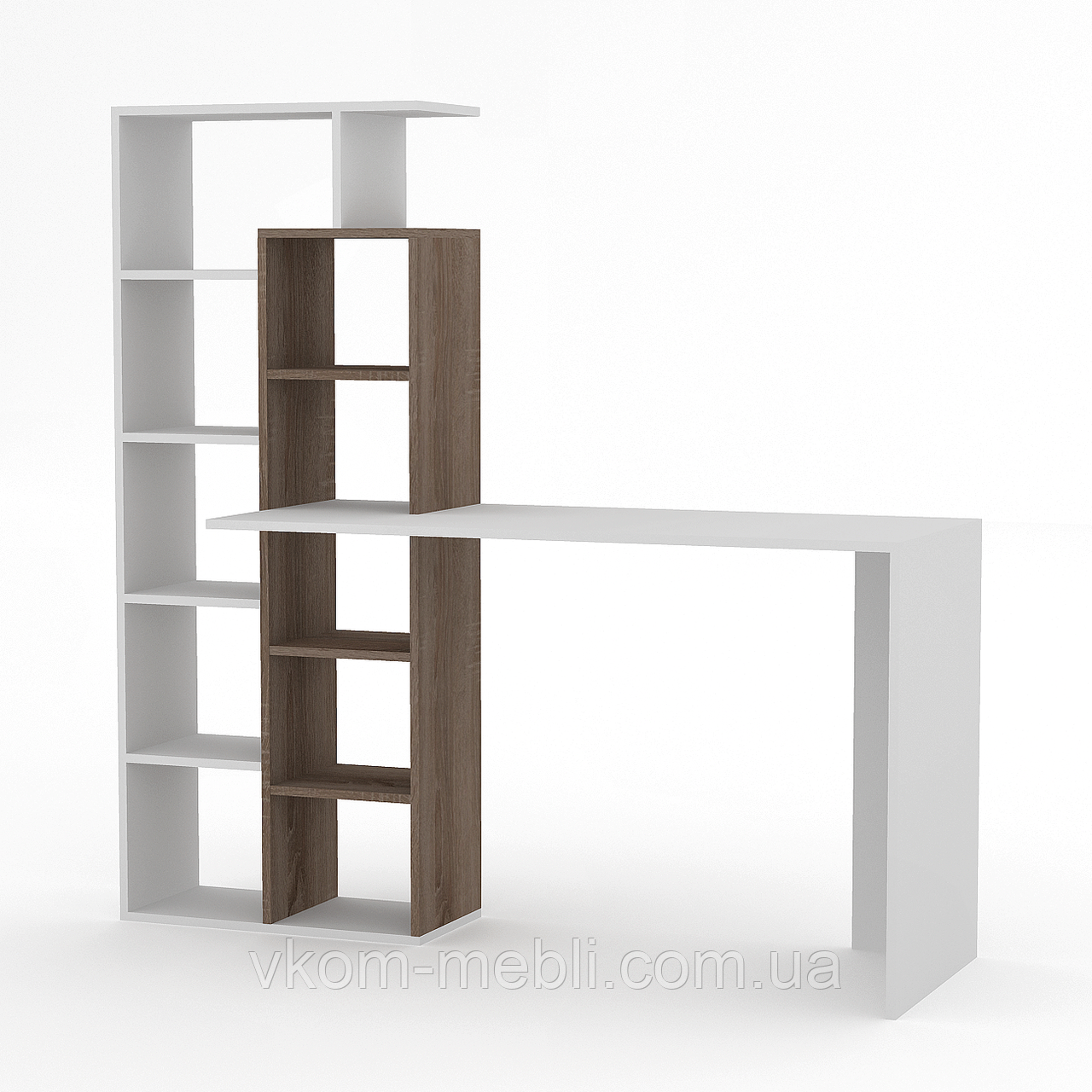 Комп'ютерний стіл ЛЕГА - 14 зі стелажем (LEGA), фото 1