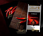 Шоколад Чорний Ліндт Экселенс з Перцем Lindt Excellence Chili 100 г Швейцарія, фото 5