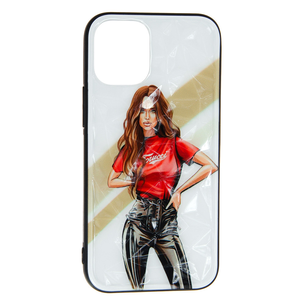 Чехол Prisma Ladies New для Apple iPhone 12 mini Girl Red