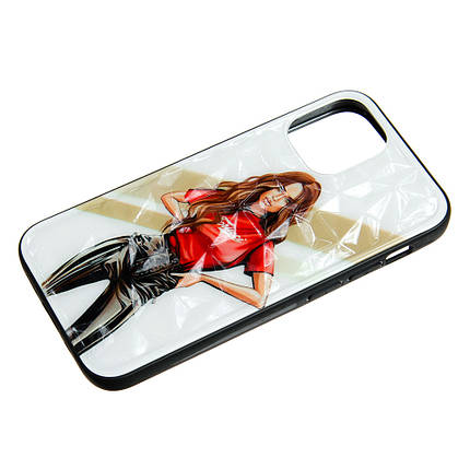 Чехол Prisma Ladies New для Apple iPhone 12 mini Girl Red, фото 3