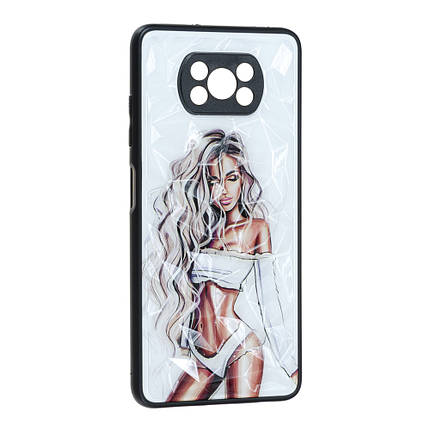 Накладка Prisma Ladies New Xiaomi Poco X3, White, фото 1