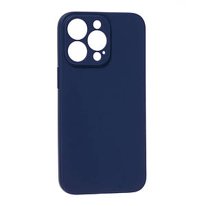 Силіконовий чохол SMTT для Apple iPhone 13 Pro Dark Blue