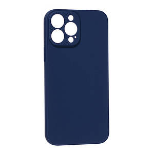 Силіконовий чохол SMTT для Apple iPhone 13 Pro Max Dark Blue
