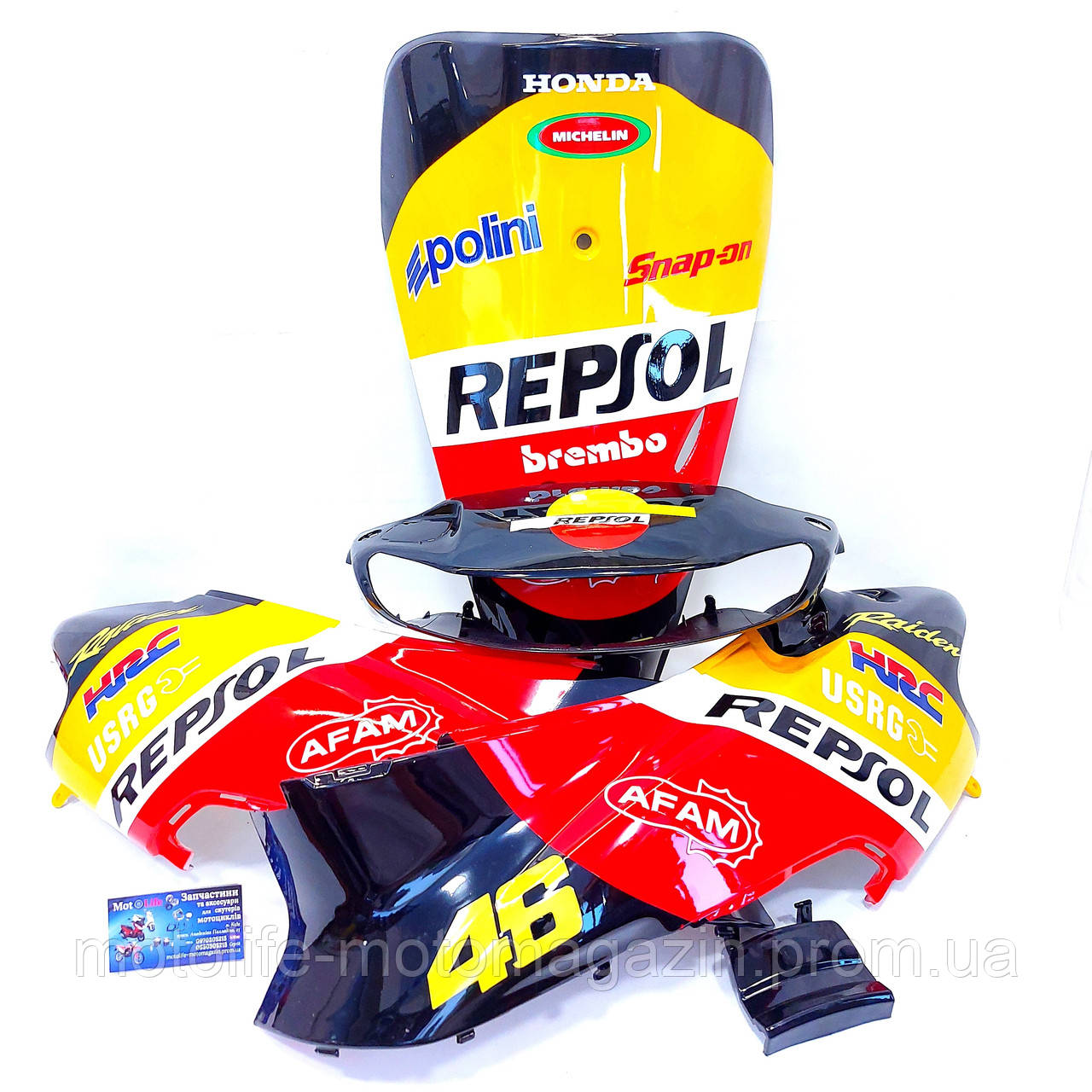 Honda Dio Af 34 Plastik Komplekt Farbovani 5 Detalej Tuning Cina 2990 Grn Prom Ua Id