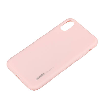 Силіконовий чохол SMTT для Apple iPhone X/Xs Pink, фото 3