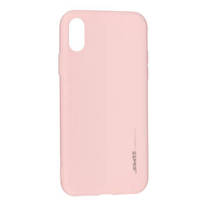 Силіконовий чохол SMTT для Apple iPhone X/Xs Pink