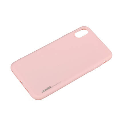 Силіконовий чохол SMTT для Apple iPhone Xs Max Pink, фото 3