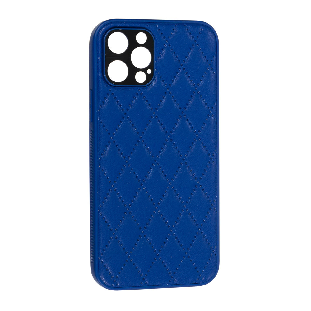 Чохол Шкіра Люкс 2021 для Apple iPhone 12 Pro Blue