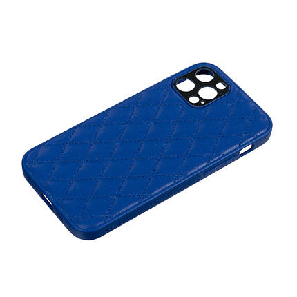 Чохол Шкіра Люкс 2021 для Apple iPhone 12 Pro Blue, фото 3