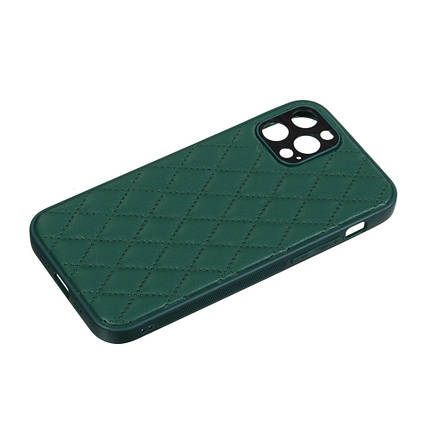 Чохол Шкіра Люкс 2021 для Apple iPhone 12 Pro Green, фото 3