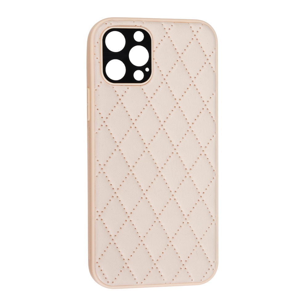 Чохол Шкіра Люкс 2021 для Apple iPhone 12 Pro Pink