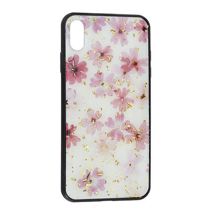 Чохол Glue Case Квіти для Apple iPhone Xs Max Квіти, фото 1