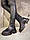 Женские кожаные демисезонные ботинки на низком ходу 36-40 р чёрный, фото 2