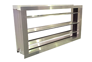 Клапан повітряний алюмінієвий RLN-110x200-N-HD-YHL2