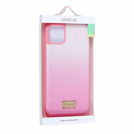 Чохол One Gif Gradient для Apple iPhone 11 Pro Max Pink, фото 3