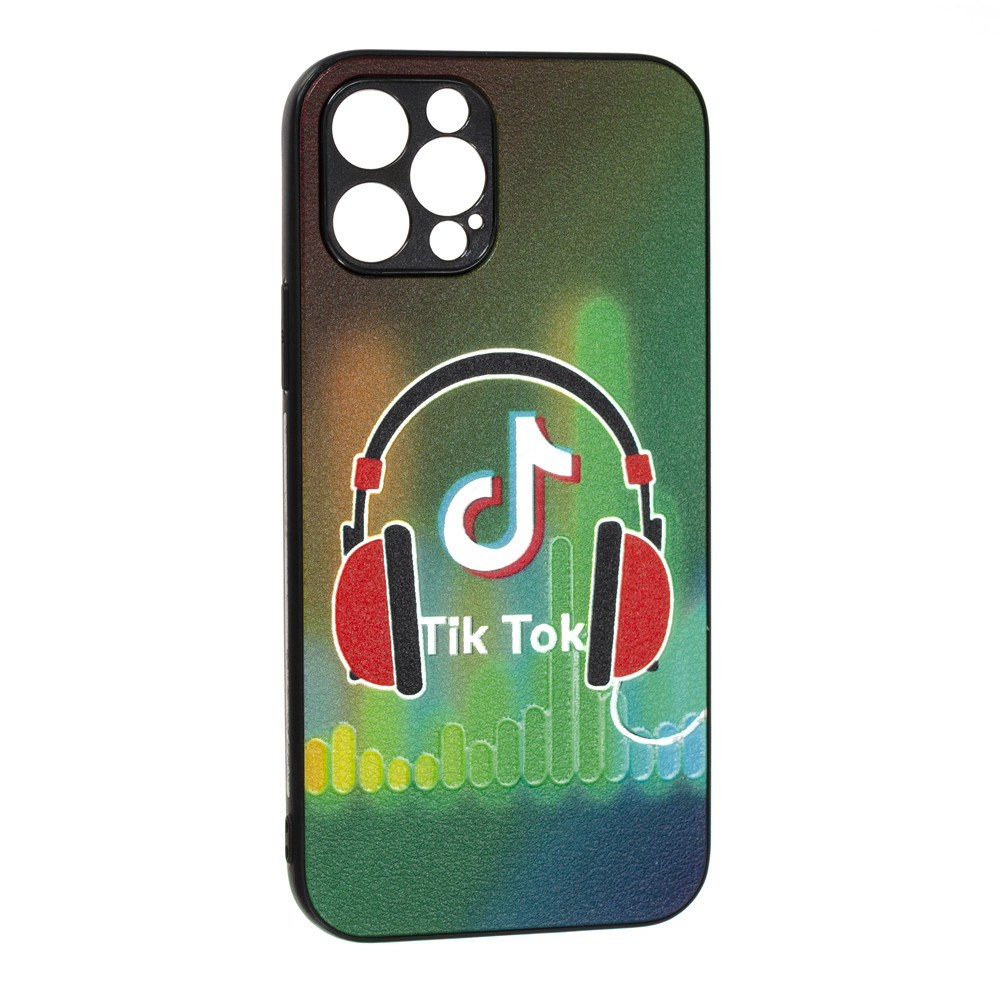 Чохол Fashion Mix для Apple iPhone 12 Pro Neon TikTok