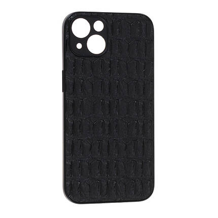 Чохол Leather Case для Apple iPhone 13/14 Кроко, фото 1