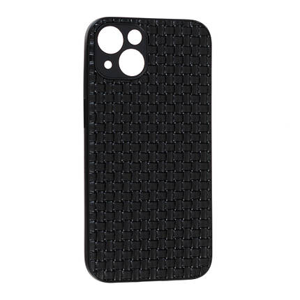 Накладка Leather Case Apple iPhone 13/14, Плетенка, фото 1