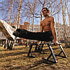 Упори для віджимань (паралетси) для Workout (Преміум металеві см), фото 3