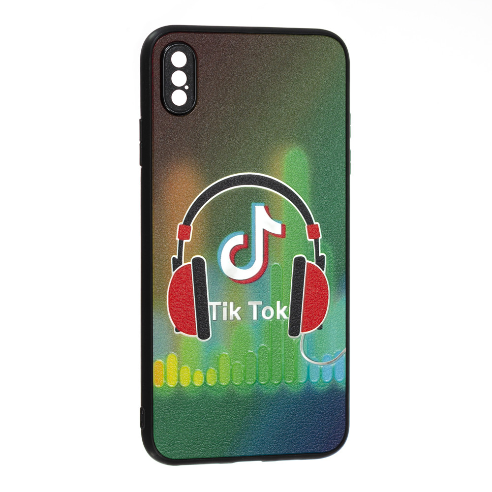 Чохол Fashion Mix для Apple iPhone Xs Max Neon TikTok