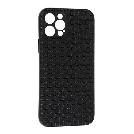 Чохол Leather Case для Apple iPhone 12 Pro Плетенка, фото 1