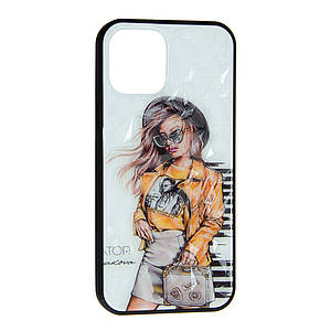 Чохол Prisma Ladies New для Apple iPhone 12 Pro Max Girl Yellow