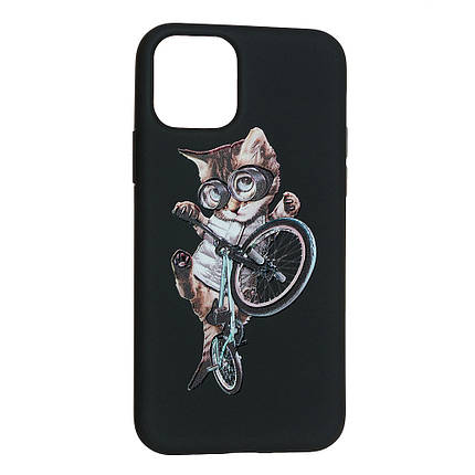 Силіконовий чохол Case Art для Apple iPhone 11 Pro Black, фото 3
