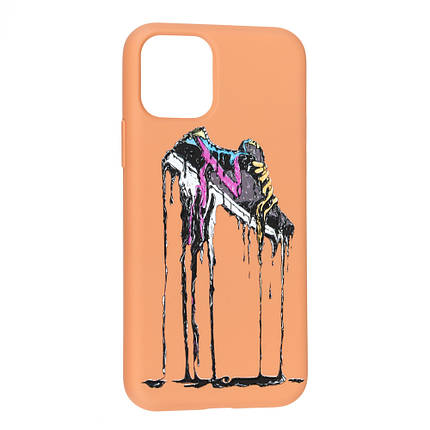 Силіконовий чохол Case Art для Apple iPhone 11 Pro Orange, фото 1