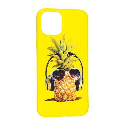Силіконовий чохол Case Art для Apple iPhone 11 Pro Yellow New, фото 1