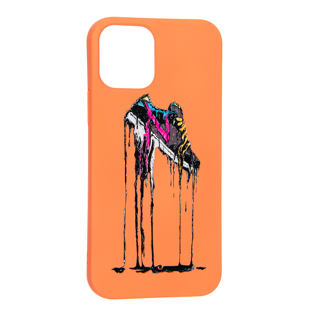 Силіконовий чохол Case Art для Apple iPhone 12 Pro Orange
