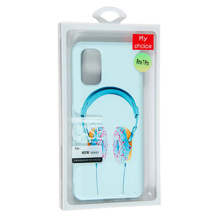 Силіконовий чохол Case Art для Realme 7 Pro Mint, фото 2