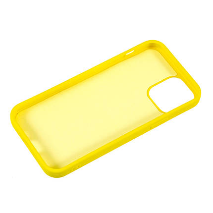 Силіконовий чохол Case Art для Apple iPhone 12 Pro Yellow New, фото 3