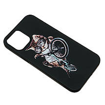 Силіконовий чохол Case Art для Apple iPhone 12 Pro Max Black, фото 4