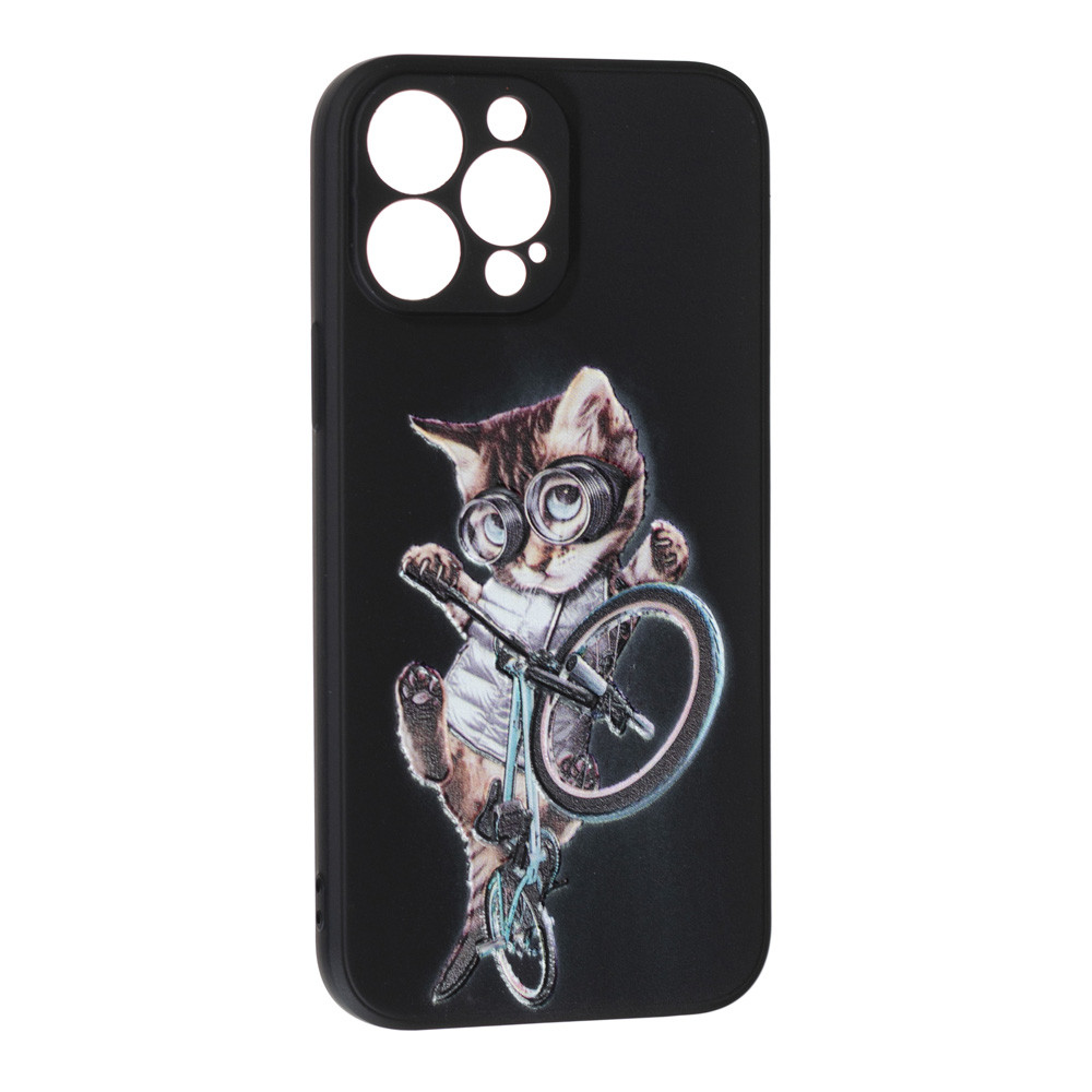 Силіконовий чохол Case Art для Apple iPhone 13 Pro Max Black