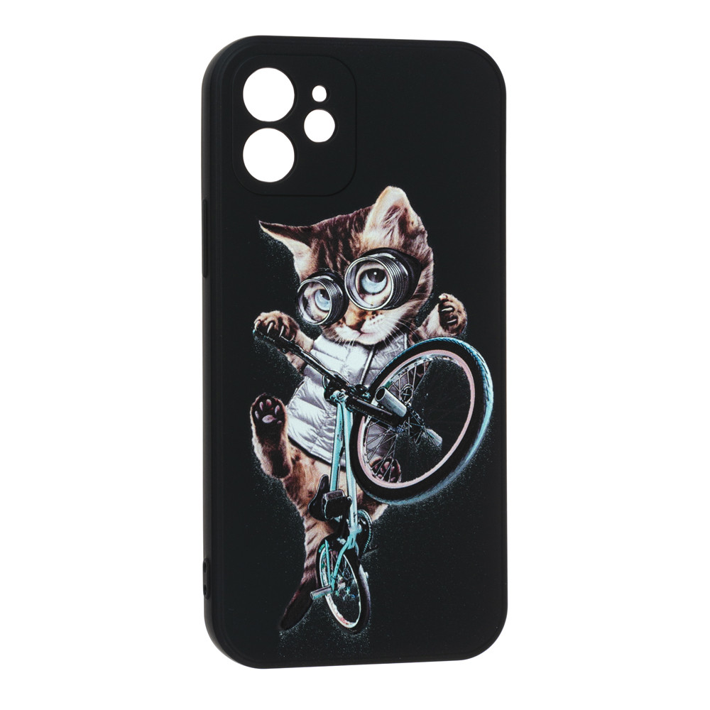 Силіконовий чохол Case Art для Apple iPhone 12 Black