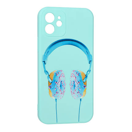 Силіконовий чохол Case Art для Apple iPhone 12 Mint, фото 1