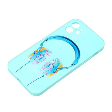 Силіконовий чохол Case Art для Apple iPhone 12 Mint, фото 3