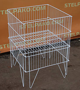 Стіл для розпродажів, промо стіл, промо кошик 82х60х60 см., (Новий)