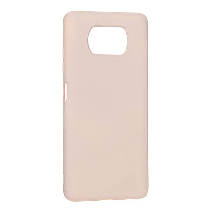 Силікон Case SMTT Xiaomi Poco X3,  Pink Sand, фото 1